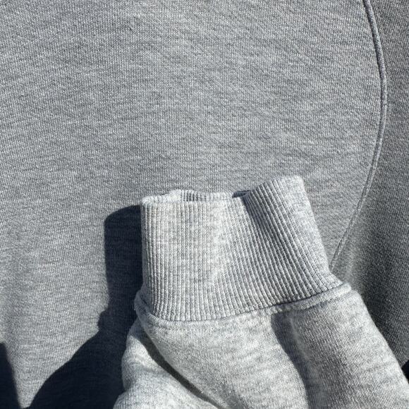 Alo Yoga Make Waves Hoodie Small Womens / XS Mens Athletic Heather Grey Tonal - Picture 13 of 16